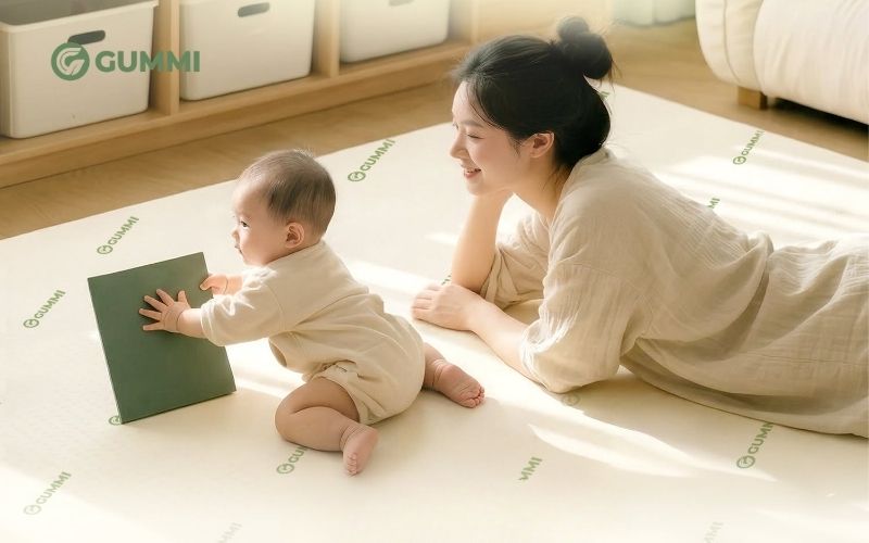 Mua nệm cho bé sơ sinh uy tín chất lượng tại Gummi
