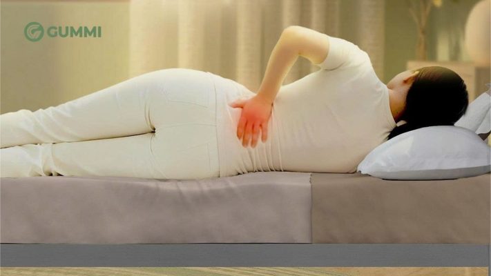 nằm nệm bị đau lưng
