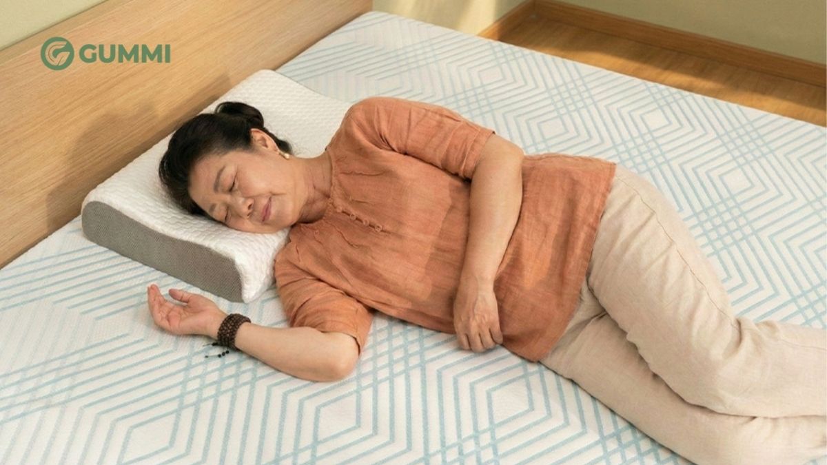 nằm nệm bị nóng lưng