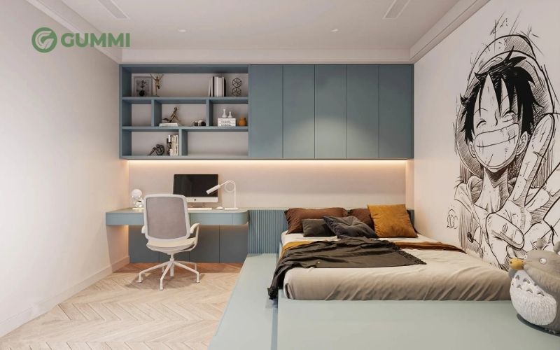 Nệm 1m2 là lựa chọn lâu dài cho phòng ngủ của thanh thiếu niên