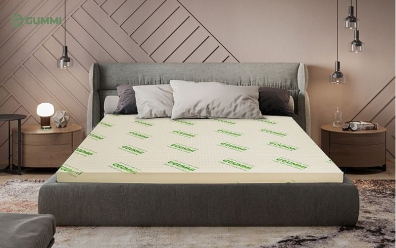 Nệm 1m6x2m giá bao nhiêu? Top 10 mẫu nệm 1m6 x 2m giá rẻ chất lượng 5 Nệm cao su thiên nhiên Gummi Classic 1m6x2m