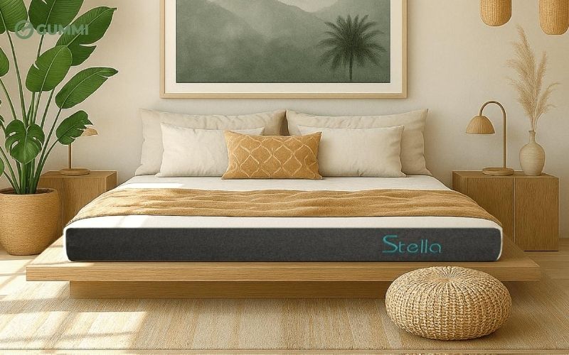 Nệm 1m6x2m giá bao nhiêu? Top 10 mẫu nệm 1m6 x 2m giá rẻ chất lượng 11 Nệm cao su đa tầng Kim Cương Stella