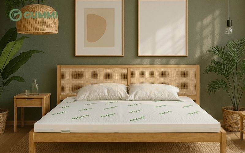 Nệm 1m8 dành cho đối tượng nào? Cập nhật bảng giá nệm 1m8 3 Nệm cao su thiên nhiên Gummi Classic