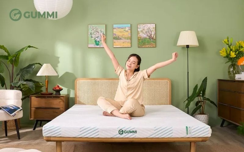 Nệm 1m8 dành cho đối tượng nào? Cập nhật bảng giá nệm 1m8 4 Nệm cao su thiên nhiên Gummi Signature
