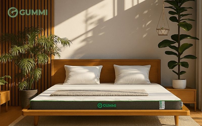 Nệm 1m8 dành cho đối tượng nào? Cập nhật bảng giá nệm 1m8 5 Nệm cao su thiên nhiên Gummi Premium