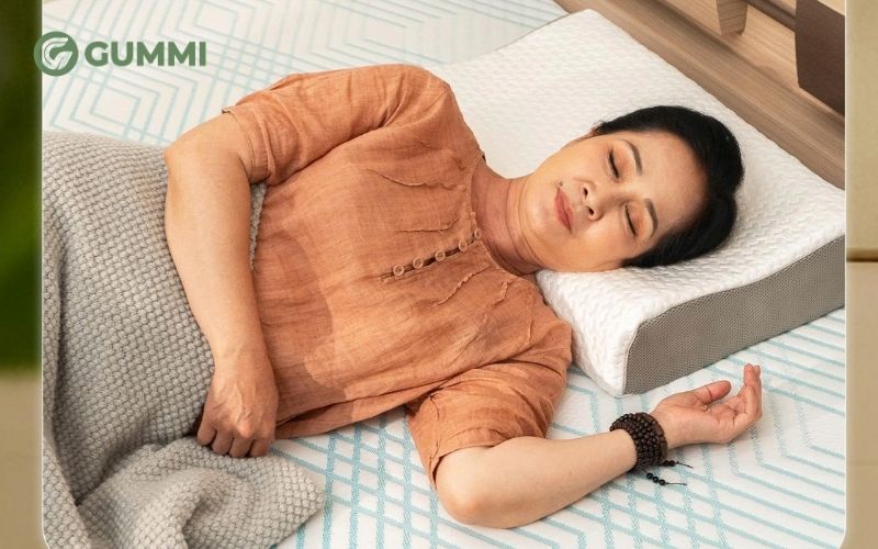 Nệm cao su 1 người nằm có độ dày chắc chắn đảm bảo nâng đỡ cho cơ thể tối ưu