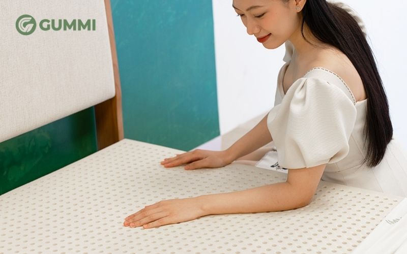 Nệm cao su 1m2 x 1m8 được ưa chuộng nhờ độ đàn hồi tốt và phù hợp với không gian nhỏ