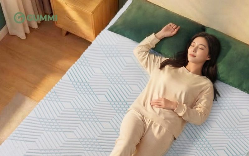 Nệm cao su 1m2 x 1m9 tốt không? Kinh nghiệm chọn mua nệm chất lượng 3 Nệm cao su mang lại cảm giác êm ái khi nằm