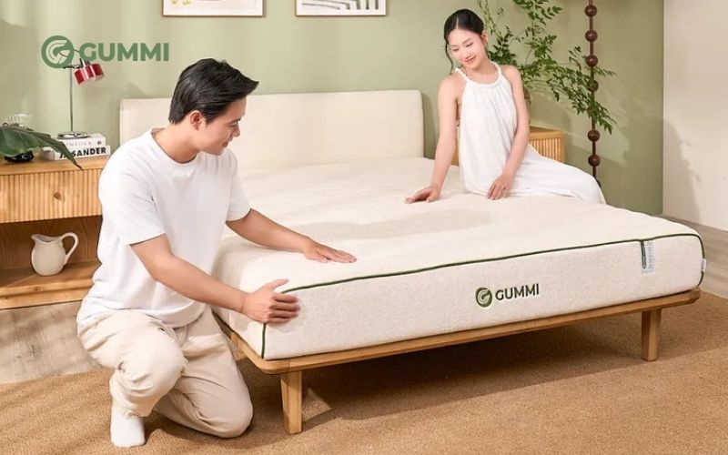 Nệm cao su cân bằng nhiệt 3in1 Gummi Hybrid Plus