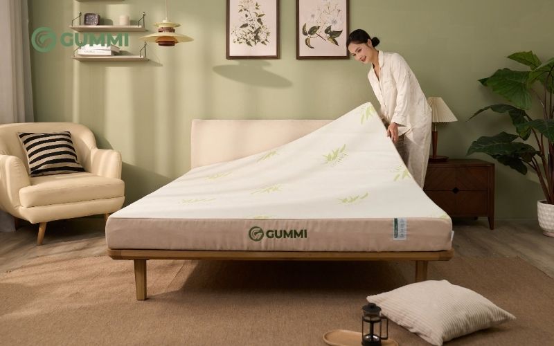 Nệm cao su Gummi Hybrid đa dạng kích thước, phù hợp với nhiều không gian