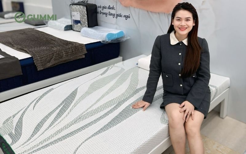 Gummi là một trong những thương hiệu được nhiều người tiêu dùng tin tưởng khi chọn mua nệm cao su online tại Vũng Tàu
