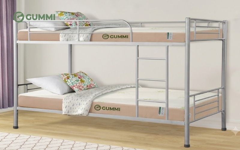 Nệm cao su mang lại cảm giác êm ái và nâng đỡ tốt hơn so với nệm bông ép 