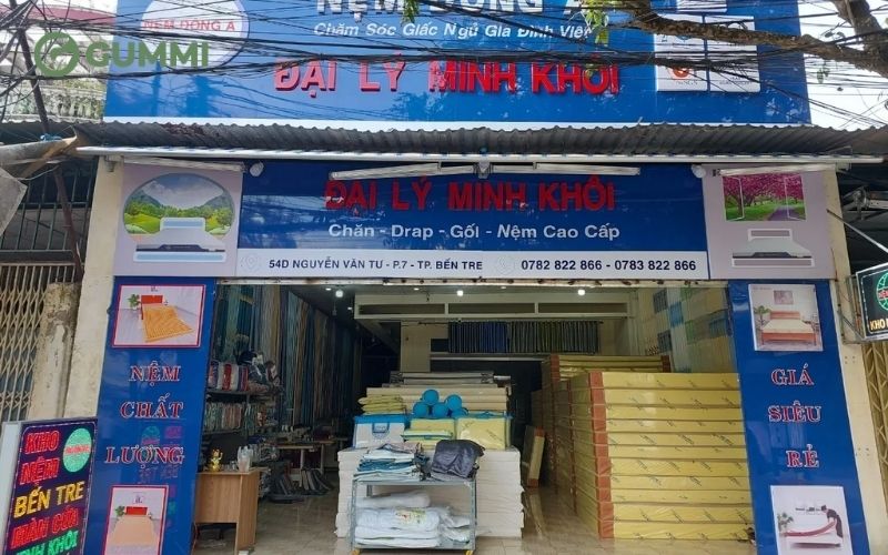 Top 10 địa chỉ mua nệm cao su non Bến Tre uy tín, giá tốt 6 Nệm Bến Tre – Kho Nệm Miền Tây cũng là nơi mua nệm đáng tin cậy