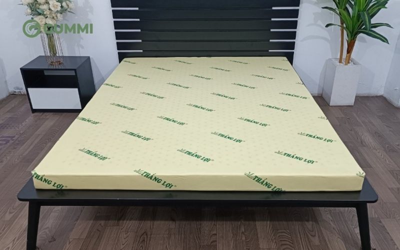 Nệm cao su non mềm mại và thoải mái khi nằm