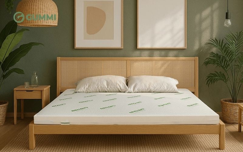 Nệm cao su 1m2 x 1m9 tốt không? Kinh nghiệm chọn mua nệm chất lượng 6 Nệm cao su thiên nhiên Gummi Classic