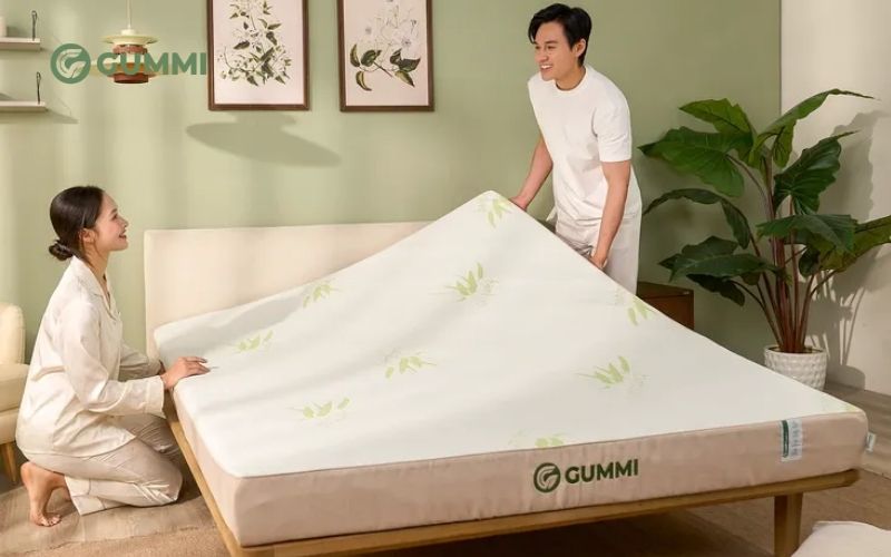 Nệm cao su thiên nhiên Gummi là lựa chọn bền bỉ cho giấc ngủ chất lượng