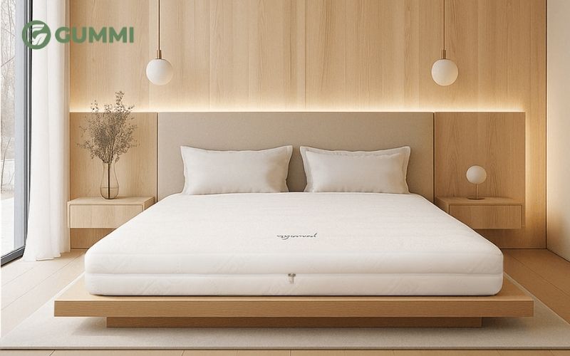 12+ Mẫu nệm cho người già, người lớn tuổi chất lượng 9 Nệm cao su Gummi Legend là dòng nệm cao cấp dành cho người lớn tuổi giúp cải thiện giấc ngủ và hỗ trợ sức khỏe cột sống