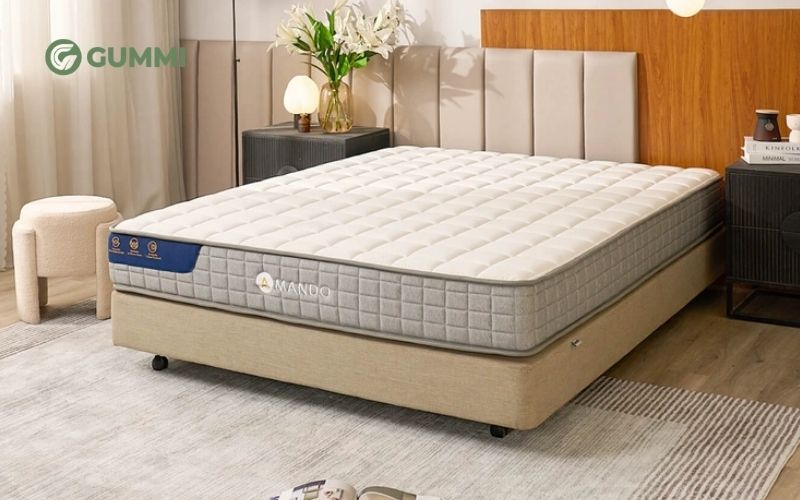 Nệm lò xo có cấu trúc đàn hồi tốt và độ thông thoáng cao