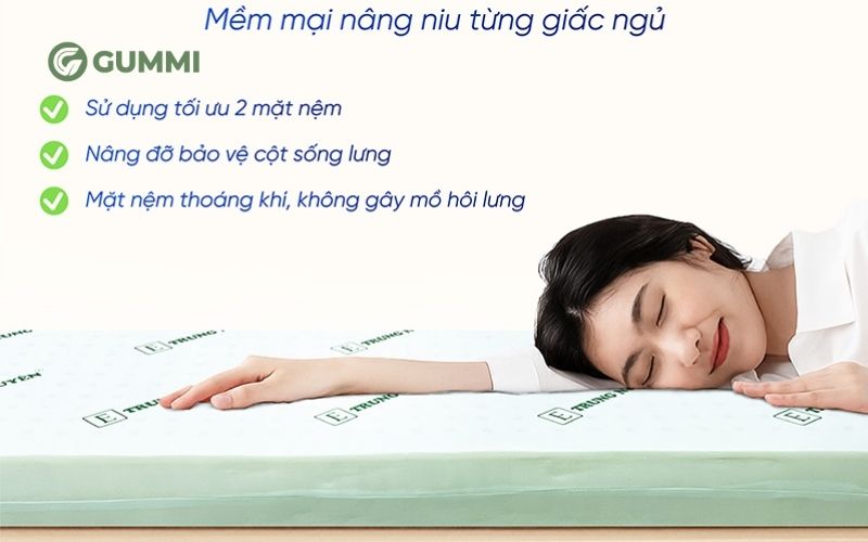Top 10+ nệm văn phòng êm ái, tiện lợi, giá rẻ 2026 10 Nệm văn phòng cao su non Trung Nguyên gấp 3