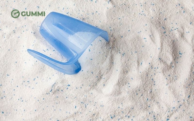 Hướng dẫn vệ sinh nệm đúng cách giúp nệm sạch như mới 6 Sử dụng bột giặt để làm sạch đệm