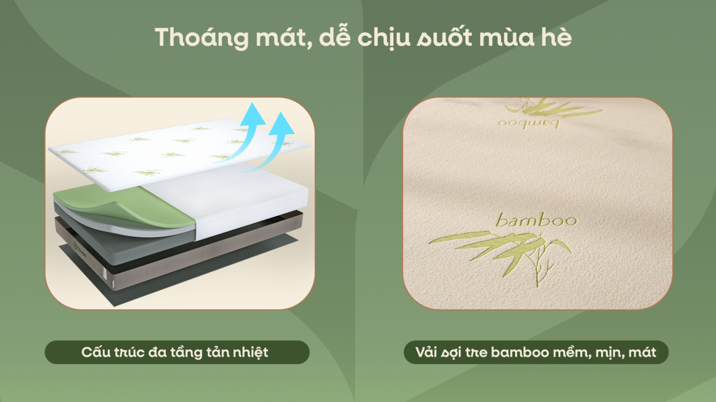 Thoáng mát suốt mùa hè