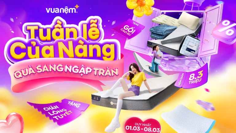 Ưu đãi tháng 3: Tháng của nàng