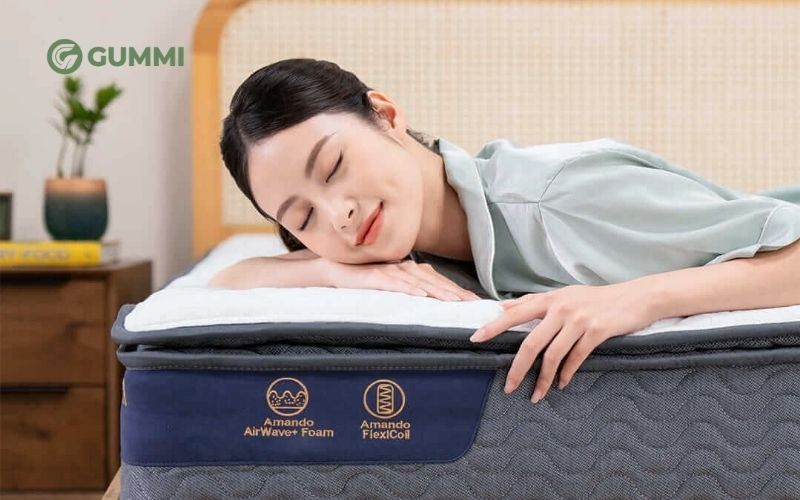 So sánh nệm cao su và nệm lò xo chi tiết: Loại nào tốt hơn? 2 Nệm lò xo mang lại nhiều lợi ích cho người sử dụng