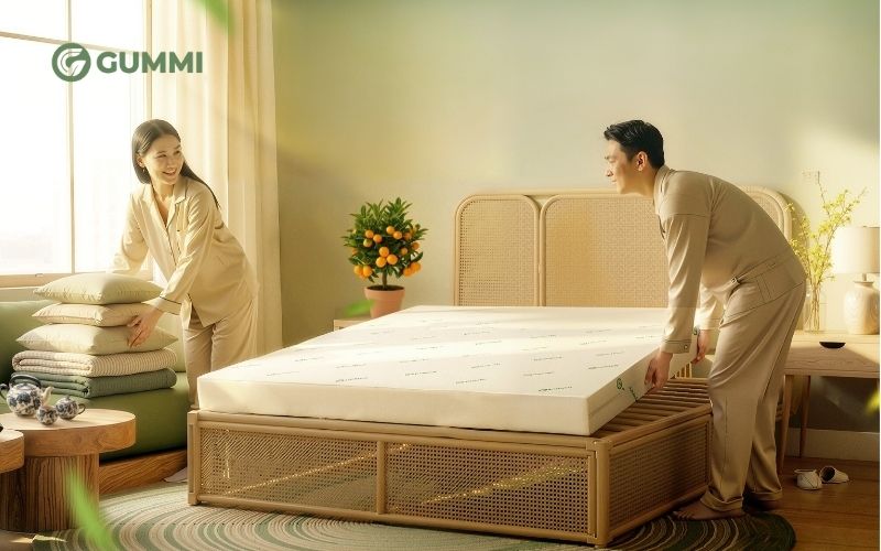 Cách bảo quản cũng ảnh hưởng trực tiếp đến độ bền của nệm cao su