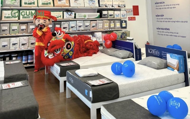 Cập nhật top 10 địa chỉ mua nệm cao su quận 9 chất lượng 7 Vua Nệm là địa chỉ mua nệm cao su quận 9 uy tín