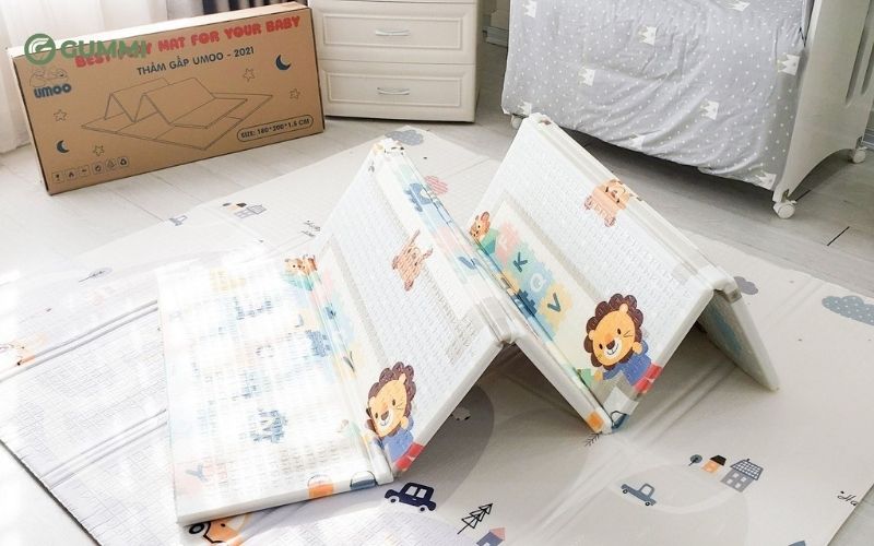 Các loại nệm gấp trẻ em