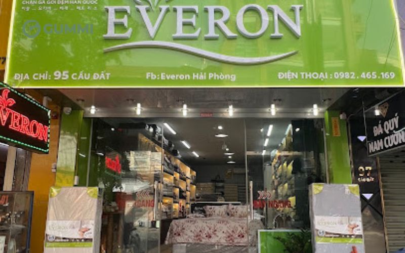 Cửa hàng chăn ga gối đệm Everon chi nhánh Hải Phòng