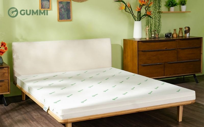 Bảng giá đệm 80x160 cập nhật mới nhất năm 2026 2 Nệm Gummi được làm từ cao su 100% thiên nhiên, đảm bảo tính đàn hồi, êm ái, nâng đỡ tốt và sử dụng lâu dài