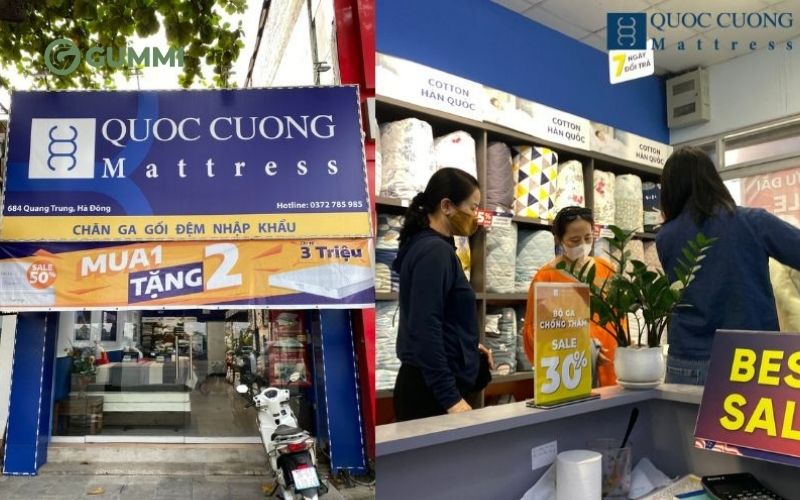 Cửa hàng đệm Hà Đông Quốc Cường