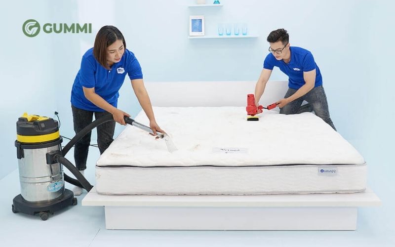 Dịch vụ giặt đệm tại nhà chuyên nghiệp từ Vua Nệm