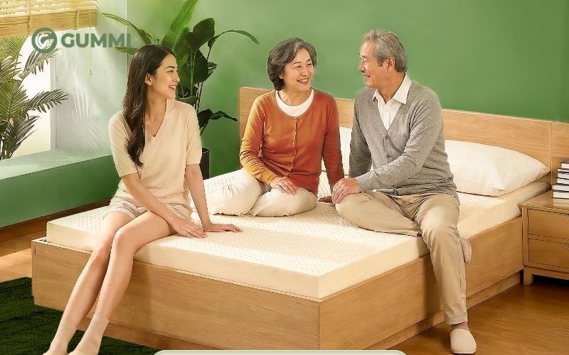 Mua nệm cao su kháng khuẩn chính hãng, chất lượng tại Gummi 