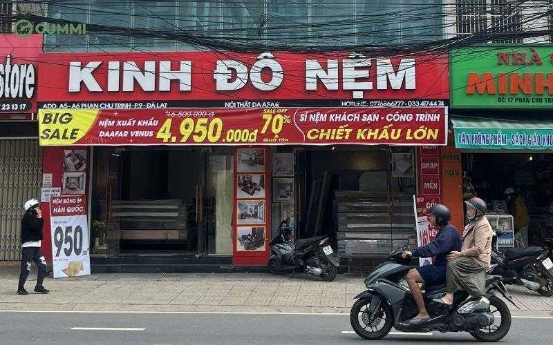 Top 10 địa chỉ mua nệm cao su Rạch Giá chất lượng, giá tốt 2026 8 Nệm cao su non Rạch Giá bán tại Kinh đô nệm