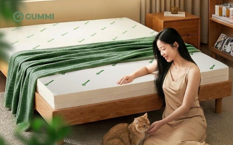 Mua nệm đôi tiêu chuẩn tại Gummi