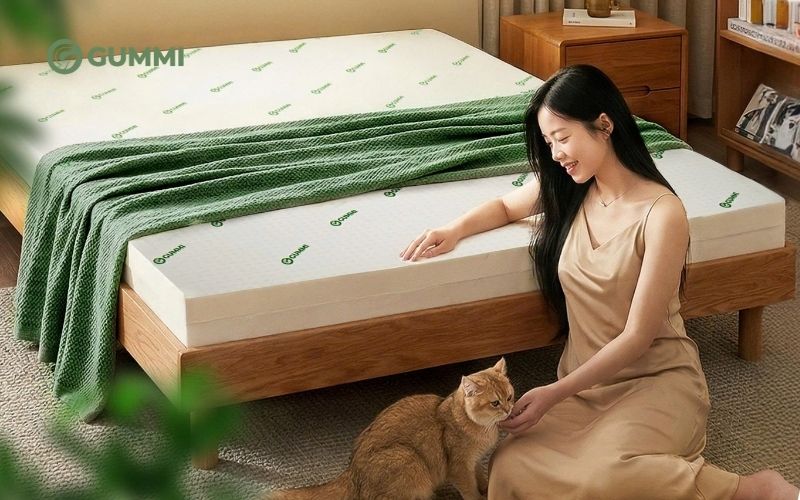Mua đệm khách sạn 3 sao tại Gummi uy tín