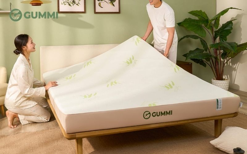 Nệm 15cm là độ dày vừa phải, phù hợp nhu cầu sử dụng hàng ngày