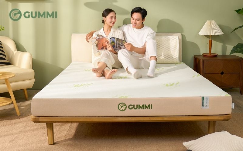 Nệm cao su đa tầng thế hệ mới Gummi Hybrid