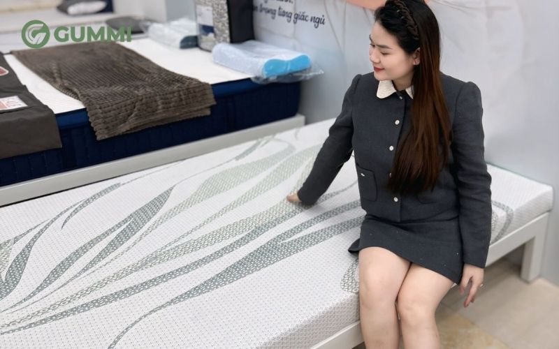 Bạn có thể tham khảo các dòng nệm 1m2 x 2m của Gummi nếu không muốn đặt sản xuất riêng 1m2 x 1m6