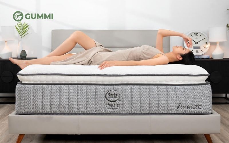 Nệm 40cm mang lại cảm giác sang trọng như khách sạn 5 sao