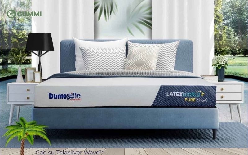 Nệm cao su Dunlopillo Latex World Pure Fresh