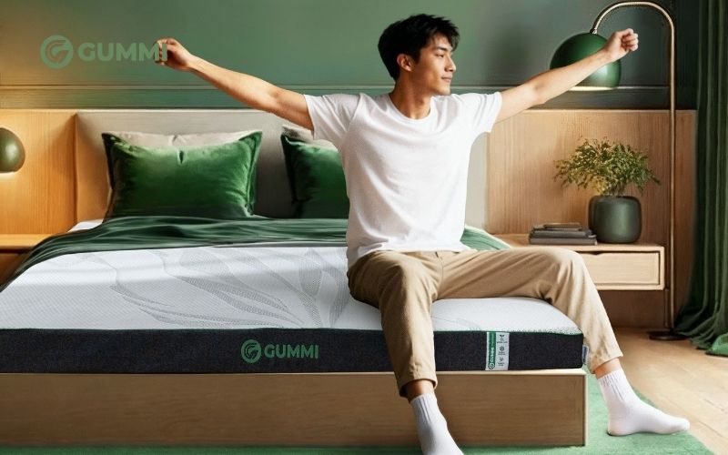 Nệm cao su kháng khuẩn tốt Gummi Premium Detox