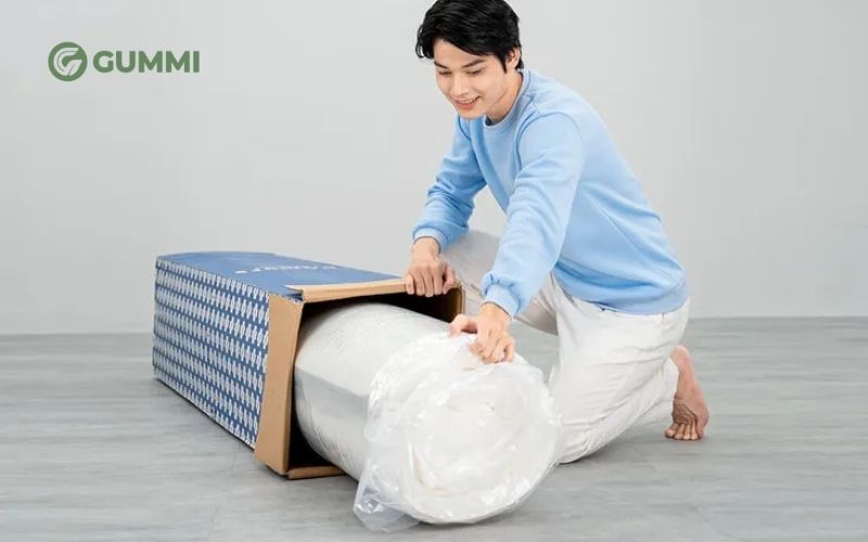 Nệm cuộn là gì? Top 06 mẫu nệm cuộn đáng mua nhất 3 Nệm cuộn lò xo túi độc lập
