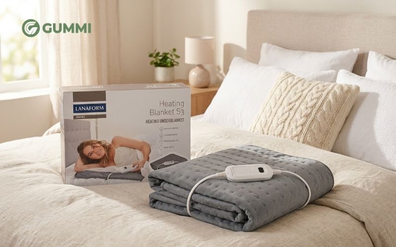Nệm điện sưởi Lanaform