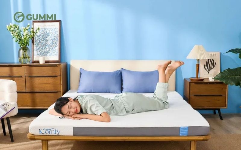 Nệm foam iComfy Fold 3.0 gấp 3