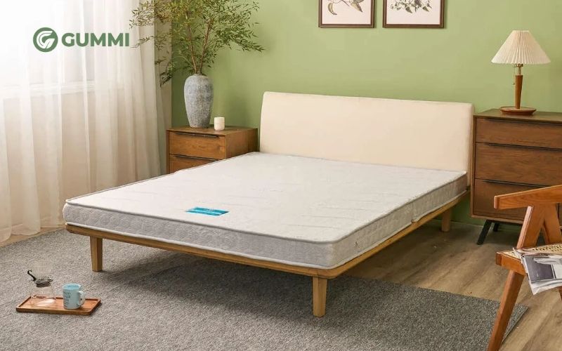 Nệm bông ép là lựa chọn phổ biến nhất trong phân khúc nệm gấp đôi giá rẻ