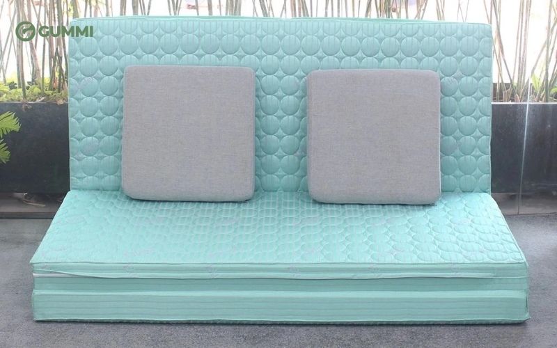 Nệm gấp Edena bông ép chần gòn