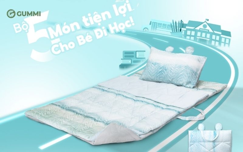 Nệm gấp Ninhouse Gentle Wild cho trẻ